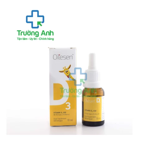 Oilesen D3 400 - Thực phẩm bổ sung vitamin D3 cho trẻ